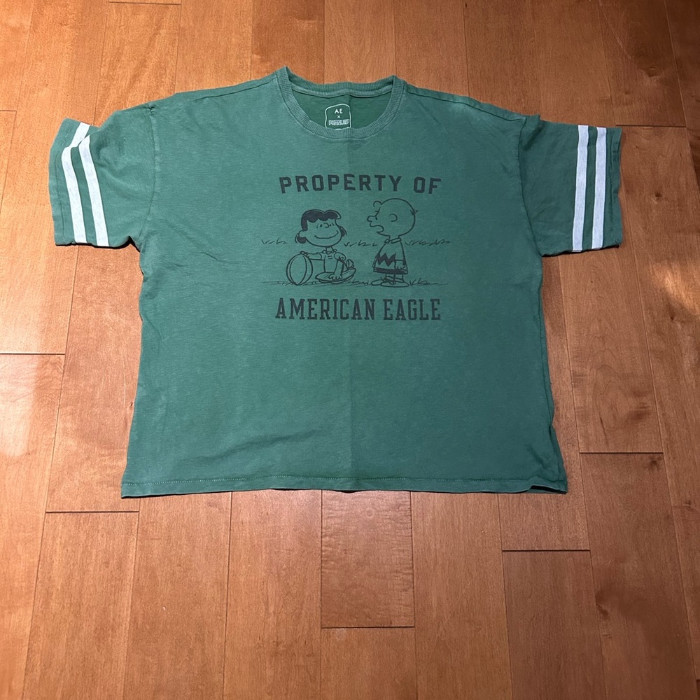 Peanuts X AEO t shirt